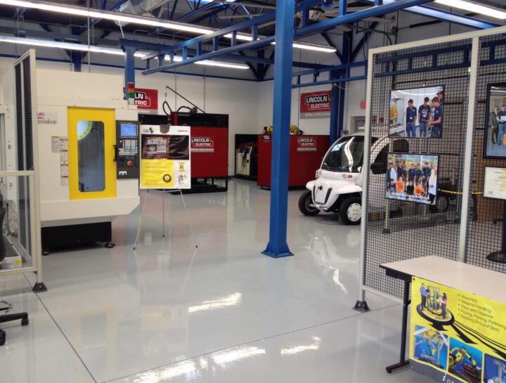 Machine  Shop  Floor Concrete Floor Coatings
