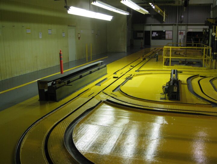 Safety  Marking Of  Floors Concrete Floor Coatings